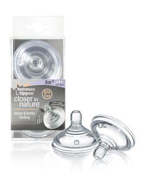 Набір сосок для пляшечки TommeeTippee Варіаційні (2шт)