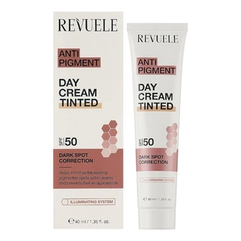 Легкий крем проти пігментації з альфа-арбутином REVUELE Anti-pigmentation Moisturizer SPF 50, 40 мл