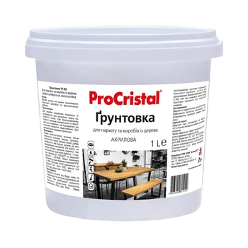 Грунт-лак для дерева Ірком ProCristal ІР-02 1 л