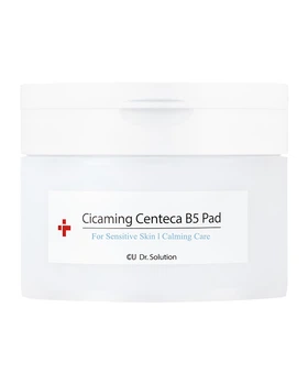 Успокаивающие педы с центеллой и пантенолом Cuskin Dr.Solution Cicaming Centeca B5 Pad, 80 шт