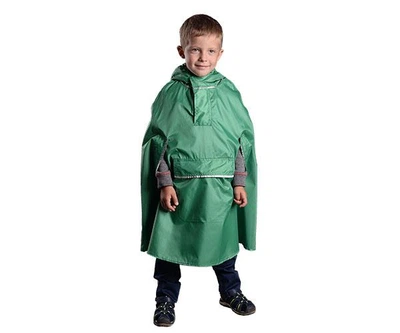Дождевик детский FeltFabricDesign зеленый "L" рост: 120-140см(0272-2)