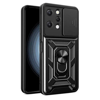 Протиударний броньований чохол із захистом камери для Xiaomi Redmi 12 Armor Case Keysion black