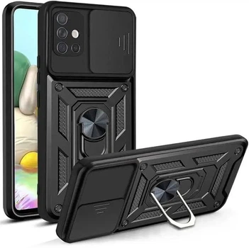 Протиударний броньований чохол із захистом камери для Samsung Galaxy A71 (A715) Armor Case Keysion black