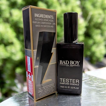 Туалетная вода мужская тестер ( версия Carolina Herrera Bad Boy) 65 мл