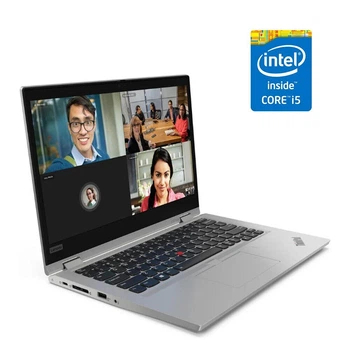 Ноутбук-трансформер Б-класс Lenovo ThinkPad L13 Yoga 2-in-1 / 13.3" (1920x1080) IPS Touch / Intel Core i5-10210U (4 (8) ядра по 1.6 - 4.2 GHz) / 8 GB DDR4 / 480 GB SSD / Intel UHD Graphics / WebCam б/у