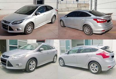Пороги для Ford Focus 3 2011-2014, грунтованные под покраску