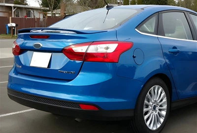 Спойлер DPT для Ford Focus III (2015-2017), черный глянец, аэродинамический спойлер для Ford Focus III