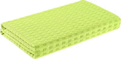 Рушник вафельний Home Line для пляжу та лазні 100х160 см Лимонний (190689 HL)