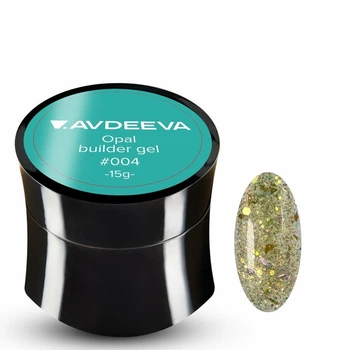 Моделирующий гель для наращивания ногтей Victoria Avdeeva Builder Gel Opal №04 15 мл