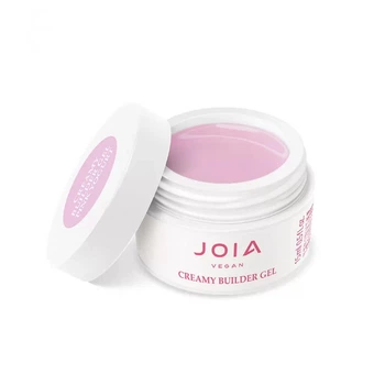 Моделирующий гель для наращивания ногтей JOIA Vegan Creamy Builder Gel Pink Yogurt 15 мл (Молочно-розовый)