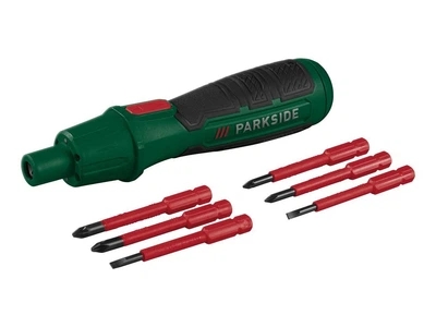 Аккумуляторная отвертка PARKSIDE PASD 4 C2 (4 В, 1.5 Ач, USB-C)