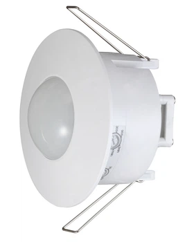 Вбудований інфрачервоний стельовий датчик руху E.NEXT e.sensor.pir.42.white 360° IP20 s061011
