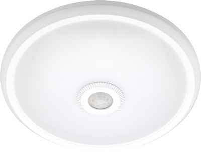 Світлодіодний світильник E.NEXT з датчиком руху та акумулятором E.NEXT e.sensor.LED.77Е.12.4000 12вт 4000К 360° IP20 5 годин