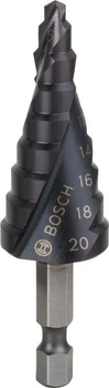 Ступінчасте свердло Bosch Professional HSS 9 ступ., 4-20 мм (2608588070)