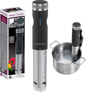 Аппарат су-вид Proficook PC-SV 1126 (Германия) - Вакуумная печь 800 Вт 1.5 л