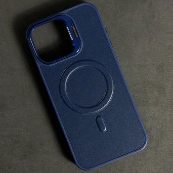 Чехол Wave Hidden Stend для iPhone 16 Pro Max з MagSafe и подставкой Midnight Blue