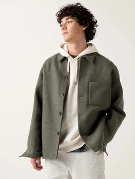 Куртка демисезонная мужская Uniqlo 74314211 2XL Зеленая (1159827277)