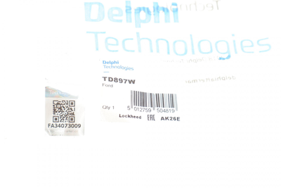 Сайлентблок важеля переднього/спереду Volvo V40/Ford C-Max II/Focus III/Mazda 3 1.0- 08- TD897W DELPHI