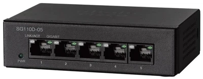 Комутатор некерований Cisco SG110D-05 5xGE Desktop (EU)