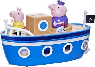 Игровой набор Корабль дедушки Свинки Пеппы Peppa Pig Peppa’s Adventures Grandpa Pig’s Cabin Boat Vehicle Hasbro (F3631)