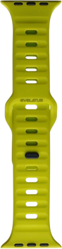 Pasek Evelatus Sport Silicone Strap do Apple Watch Series 1/2/3/4/5/6/7/8/SE 42-45 mm Yellow (4752192077648)