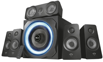 Акустична система для дому Trust GXT 658 Tytan 5.1, 90Вт, AUX, чорна