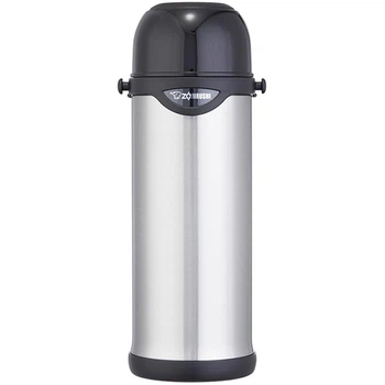 Термос Zojirushi SJ-TG10XA 1л (с ремешком) Серебро