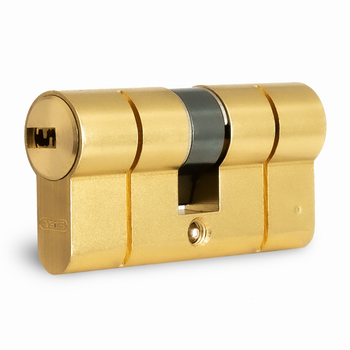 Дверний циліндр ABUS ключ-ключ D6PS MM 30/30 5K MM, латунь матова