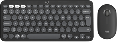 Комплект беспроводной Logitech Pebble 2 Combo Tonal Graphite UA (920-012239)