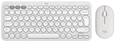 Комплект беспроводной Logitech Pebble 2 Combo Tonal White UA (920-012240)