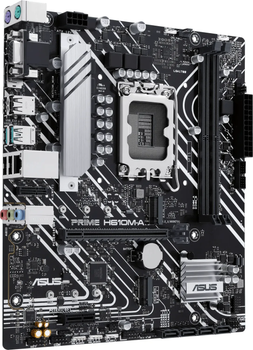 Материнська плата Socket_1700 Asus Prime H610M-A-CSM (mATX, H610, 2x DDR5 max. 96GB)