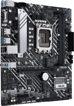 Материнська плата Socket_1700 Asus Prime H610M-A D4-CSM (H610, 2x DDR4, max. 64GB)