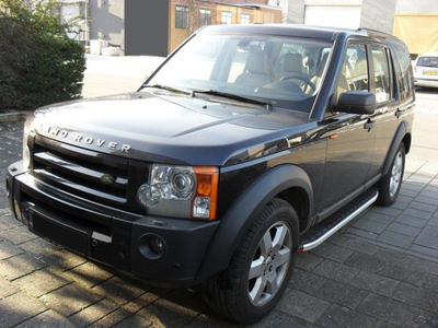 Боковые пороги Fullmond (2 шт, алюм.) для Land Rover Discovery III