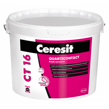 Кварц-грунт Ceresit CT 16 15кг