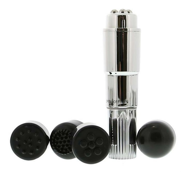 Мини-вибратор с насадками Seven Creations Compact Pro (16279000000000000)