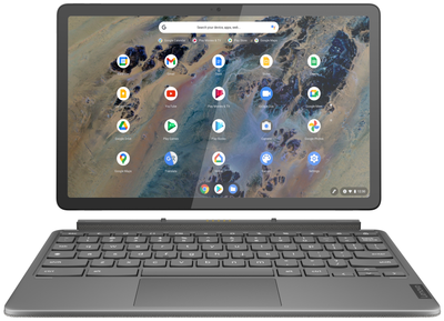 Ноутбук 10.95" Lenovo IdeaPad Duet 3 Chrome 11Q727 Qualcomm Snapdragon 7c Gen 2 RAM 4GB eMMC 64GB 12год батарея Chrome OS (UKR) g2 - Уцінка