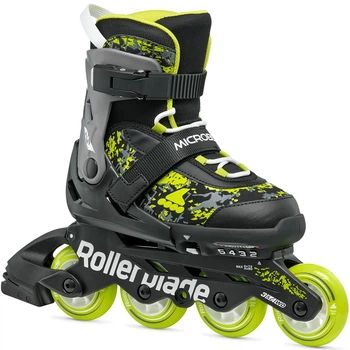 Роликовые коньки Rollerblade Microblade SL black-lime 36.5-40 86B0751540-NG01