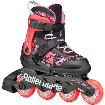 Роликовые коньки Rollerblade Microblade SL black-coral 36.5-40 86B0751540-ND02