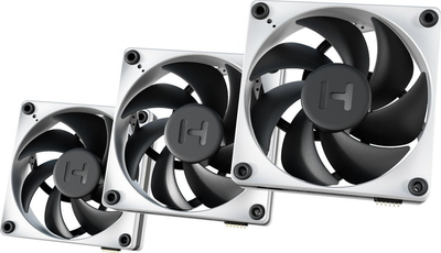 Wentylator Hyte THICC FP12 Triple Fan 3 Pack 120 mm Black/Grey (FAN-HYTE-FP12-BW-3)