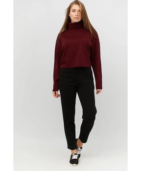 Штани в'язані ПРОВАНС Casual M чорнi 014247