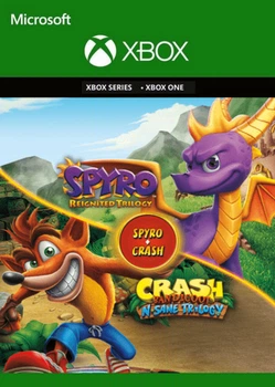 Ключ активации Набор Spyro™ + Crash Remastered Game Bundle для Xbox One/Series