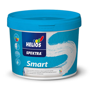 Интерьерная краска латексная Helios Spektra Smart В3 белая 4,65 л