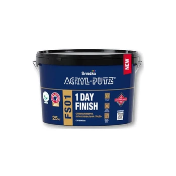 Шпаклевка финишная Sniezka Acryl-Putz FS01 1 Day акриловая 25 кг