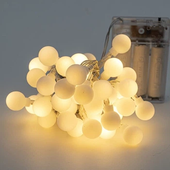 Гірлянда Altalusse INL-2705B-40 Warm 40 LED на батарейках 6 м теплий білий