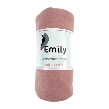 Плед флисовый Emily Levity 94190526 125*150 см розовый