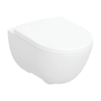 Унітаз підвісний Geberit Modo 502.939.00.1 Rimfree з сидінням