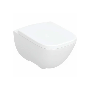 Унітаз підвісний Geberit Modo 502.827.00.1 Rimfree з сидінням