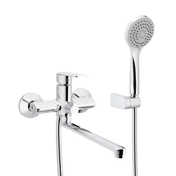 Смеситель для ванны KFA Armatura Agat 4428-715-00 с душкомлектом