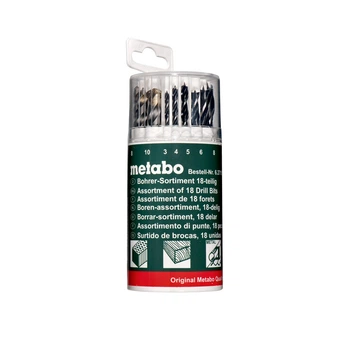 Комплект сверл по металлу Metabo 627190000 18 шт