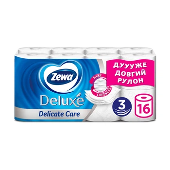Папір туалетний Zewa Deluxe 16 шт